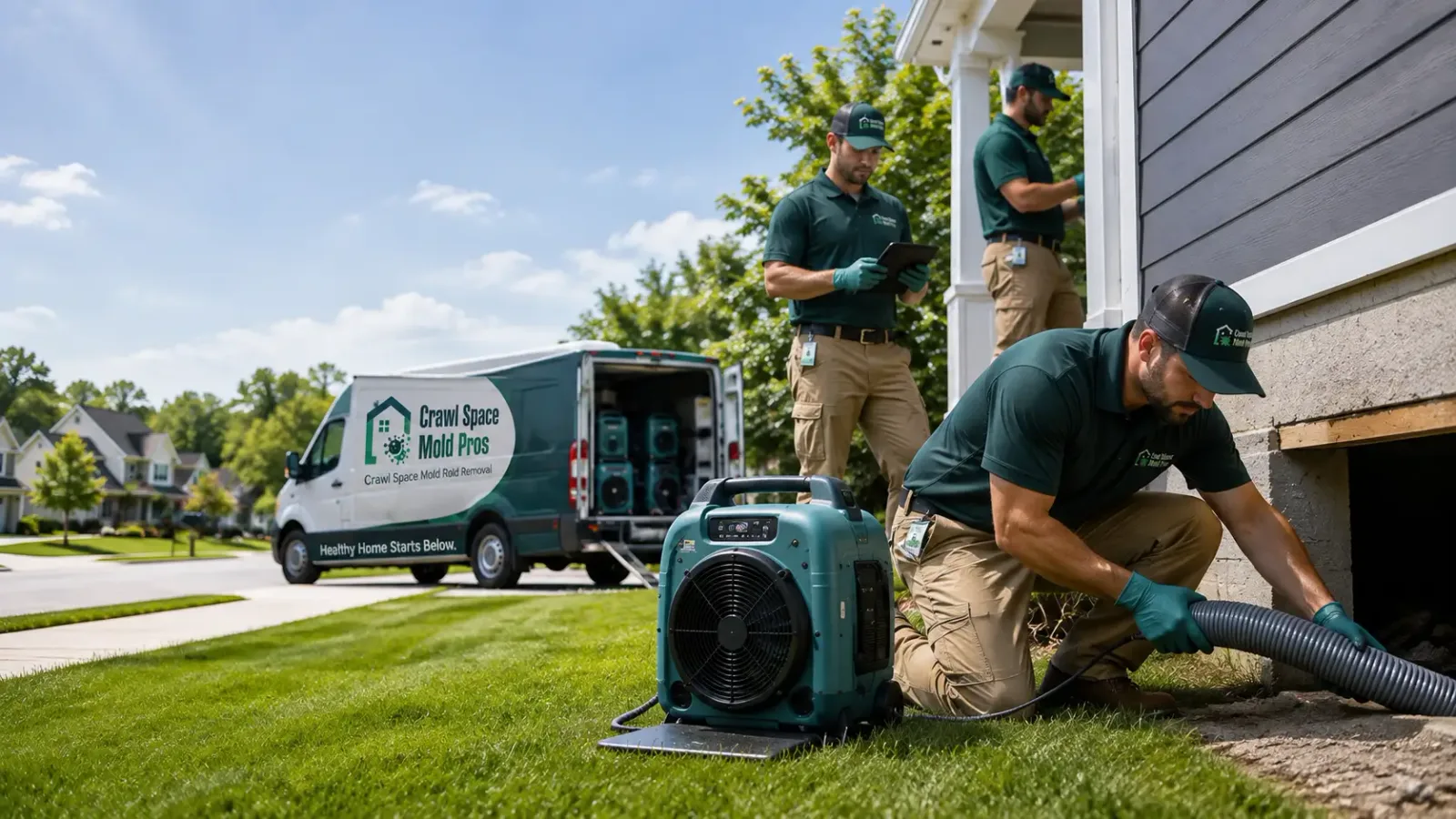 Crawl Space Mold Removal in Alaska